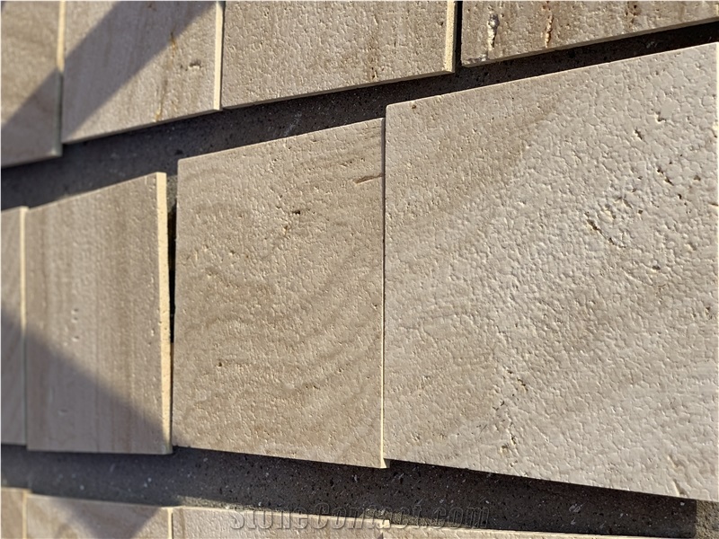 Iran White Travertine Quarry Block Directly
