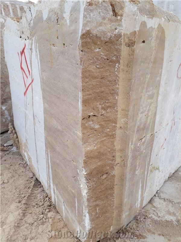 Persian Noce Coffee Travertine Blocks,Cocoa Brown