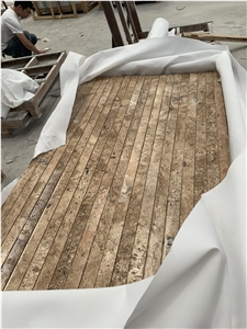 Persian Noce Travertine Tile 4cm,Coffee Travertino