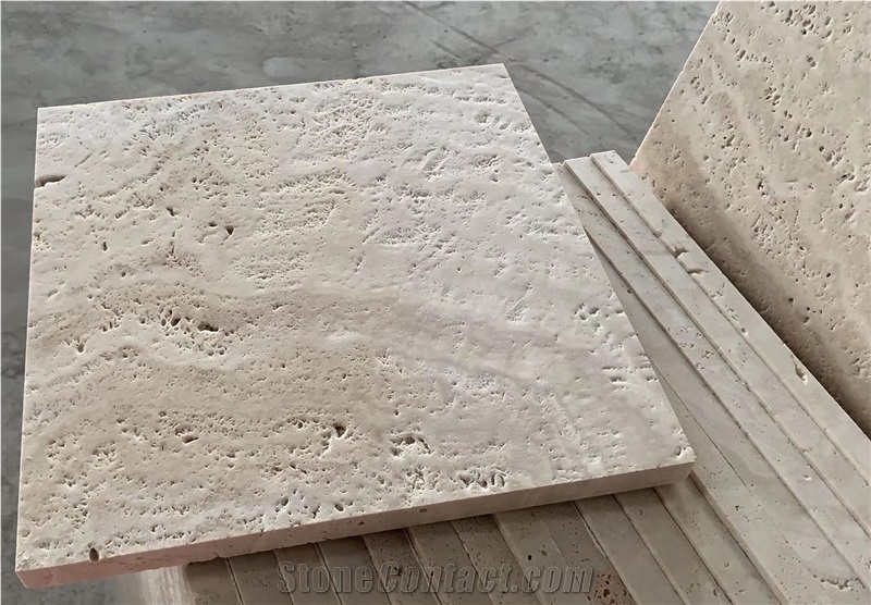 Persian Super White Travertine Slab,Floor Tiles