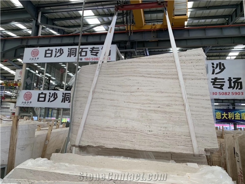 Persian Super White Travertine Slab,Floor Tiles