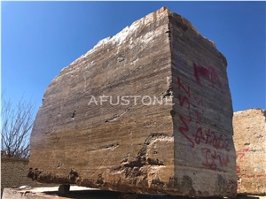 Quarry Blocks Silver Travertine,Gray Travertino Rocks