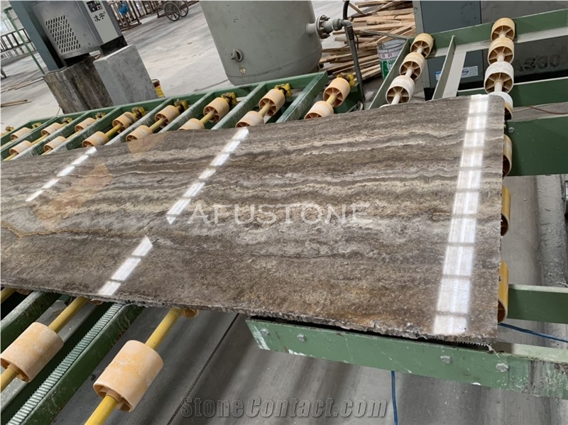 Quarry Blocks Silver Travertine,Gray Travertino Rocks