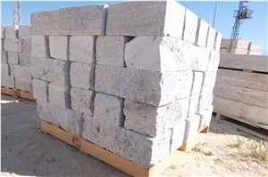 Silver Grey Travrtine Wall Stone Garden Exterior