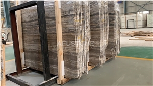 Silver Travertine Blocks from Quarry Directly Cheap Price
