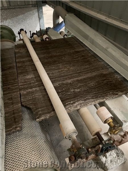 Titanium Dark Silver Travertine Slab,Floor Wall Tile