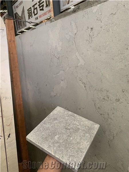 Tumbled Travertine Backsplash Mosaic Pattern Split