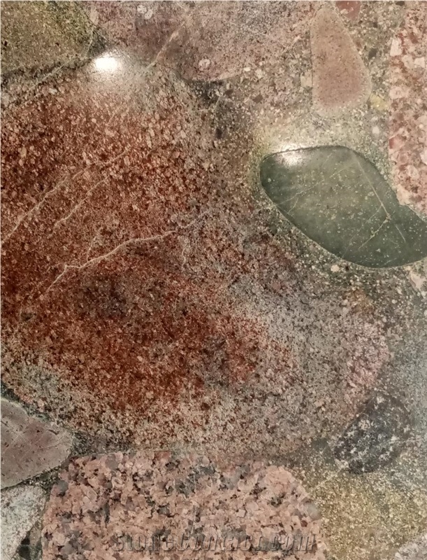 Jordan Pink Conglomerate Manaseer