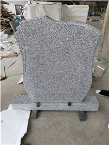 Light Grey Granite Tombstone,Headstone,Gravestone