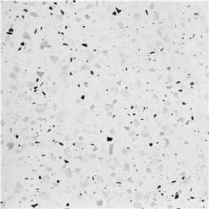 New White Cement Terrazzo Floor Tile&Slabs