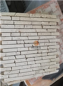 Polished Marble Composited Mosaic Linear Strips