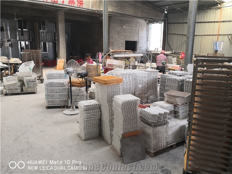Polished Marble Composited Mosaic Linear Strips