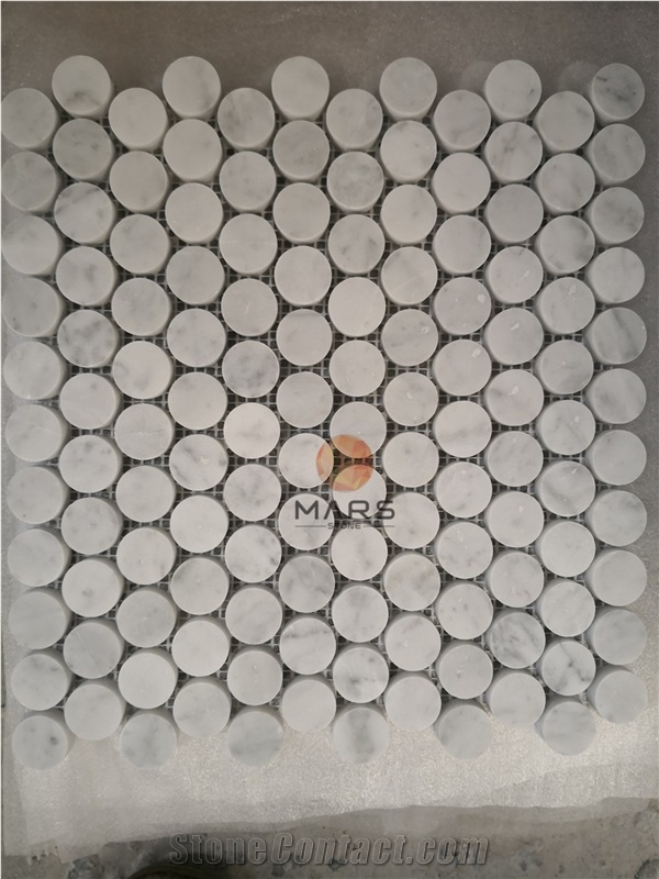 Round Shape Pebble Mosaic