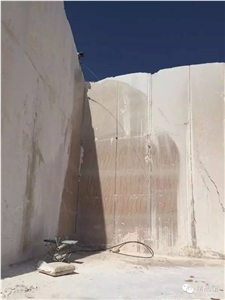 Gold Royal Beige Marble Column Solid Surface