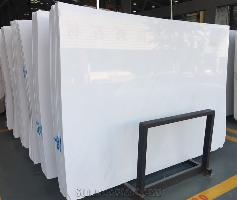 New Stone-Quarry Owner Burma White Marble Slab Block in Stock