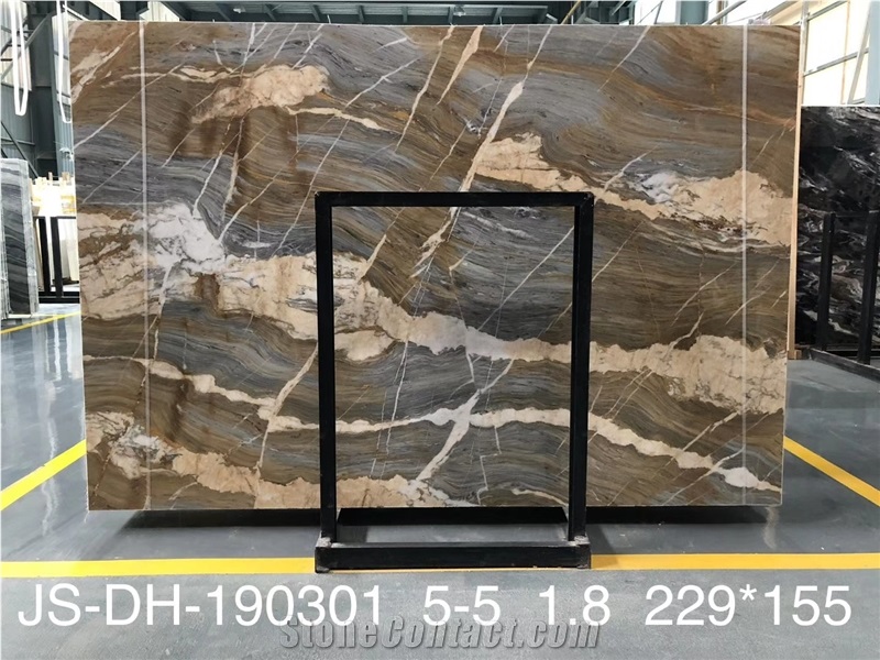 Brazil Giallo Siena Classico Marble Slab Price