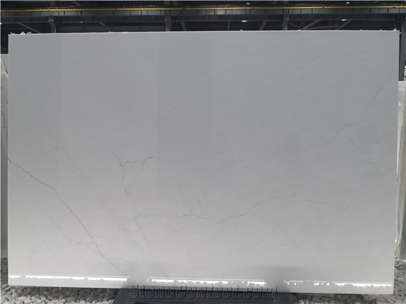 Luxury Colorado White Marble with Gold Veins