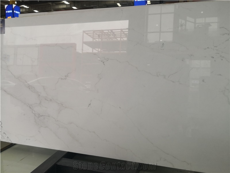 Luxury Colorado White Marble with Gold Veins