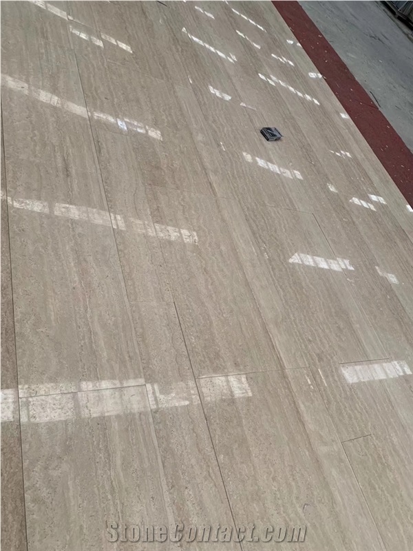 Travertino Romano Argento Floor Tiles Supplier