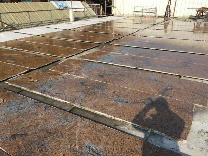 Africa Gold Granite for Flooring Installation Tile