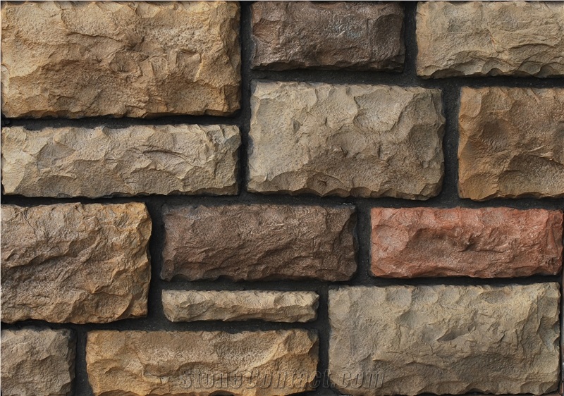 Artificial Cultural Stone Wpa-07 Natural Finishing