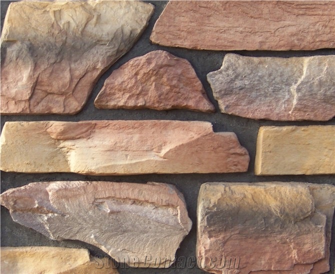 Artificial Cultural Stone Wpc-01 Natural Finishing