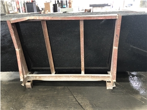 Best Quality India Black Galaxy Granite Slabs