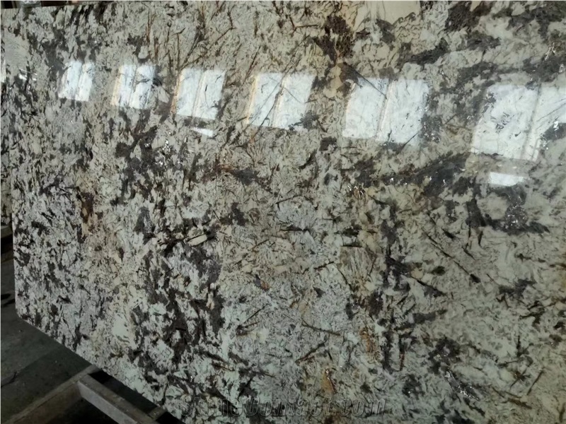 Brazil Yellow Jute Granite Versailles Pattern