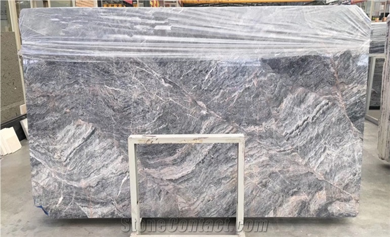 China Beautiful Blue Totem Marble Slabs&Tiles