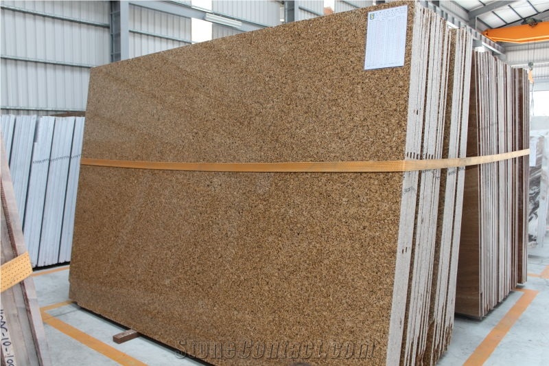 Haiti Diamond Gold Granite for Wall Application