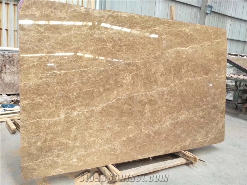 Light Emperador Polish Turkey Good Marble Slab