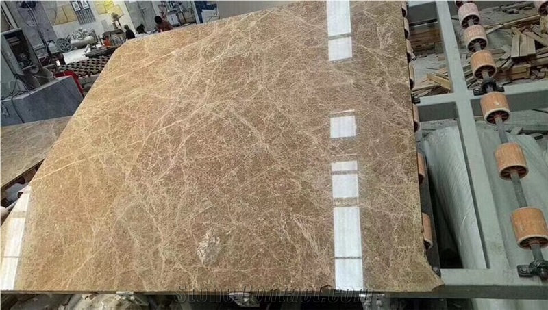 Light Emperador Polish Turkey Good Marble Slab