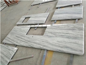 New River White Granite Residental Countertop