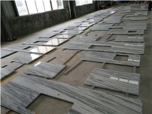 New River White Granite Residental Countertop