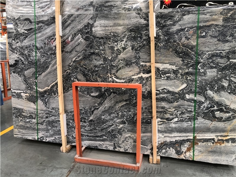 Silver Wave Marble for Wall Floor Cover