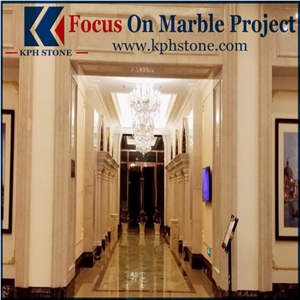 Beige Marble Columns and Pillars Collection