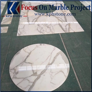 Bianco Calacatta Bathroom Marble Wall Tiles