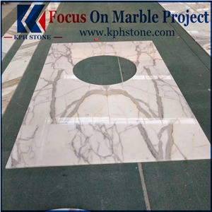 Bianco Calacatta Bathroom Marble Wall Tiles