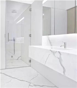 Bianco Calacatta Batjroom Vanity Tops