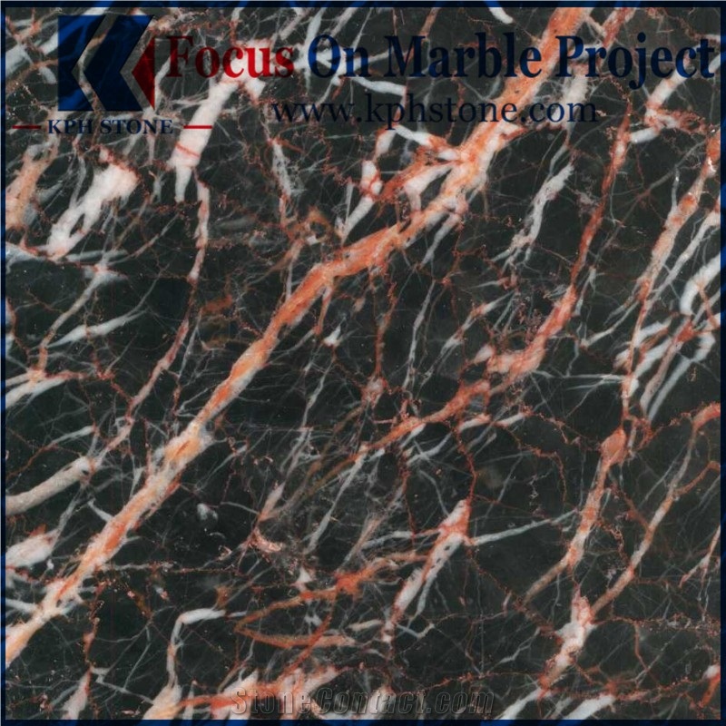 Cuckoo Red Marble Stair Tiles