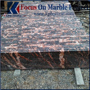 Cuckoo Red Marble Stair Tiles