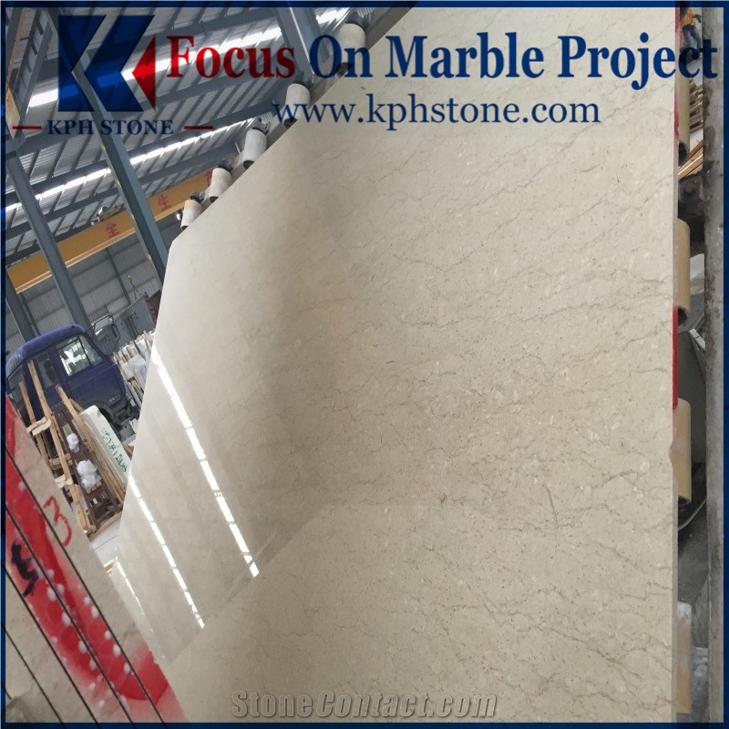 Earl Beige Marble Slab for House Interior Design