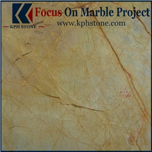 Golden Goose Marble Tile Bathroom
