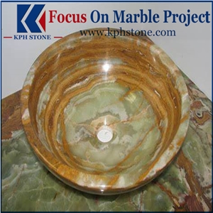 Green Onyx Bathroom Sinks