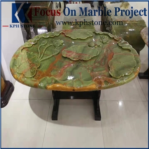 Light White Onyx Tables