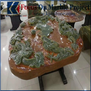 Light White Onyx Tables
