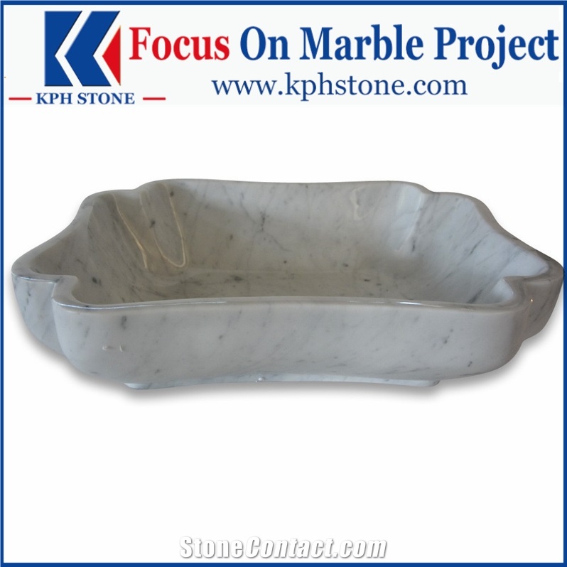 Marble 20 Flower Vessel Basin Sinks