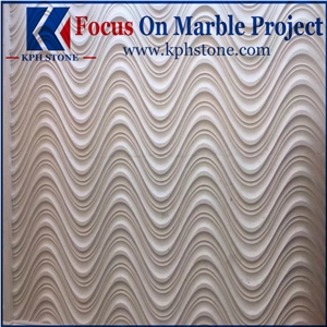 Sandblast Moca Cream Limestone Slabs