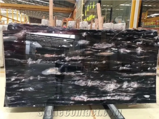 Special Mirage Black Marble with Stable Quality