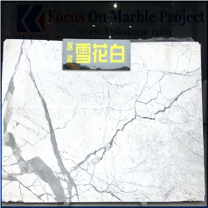 Statuario White Marble Countertops